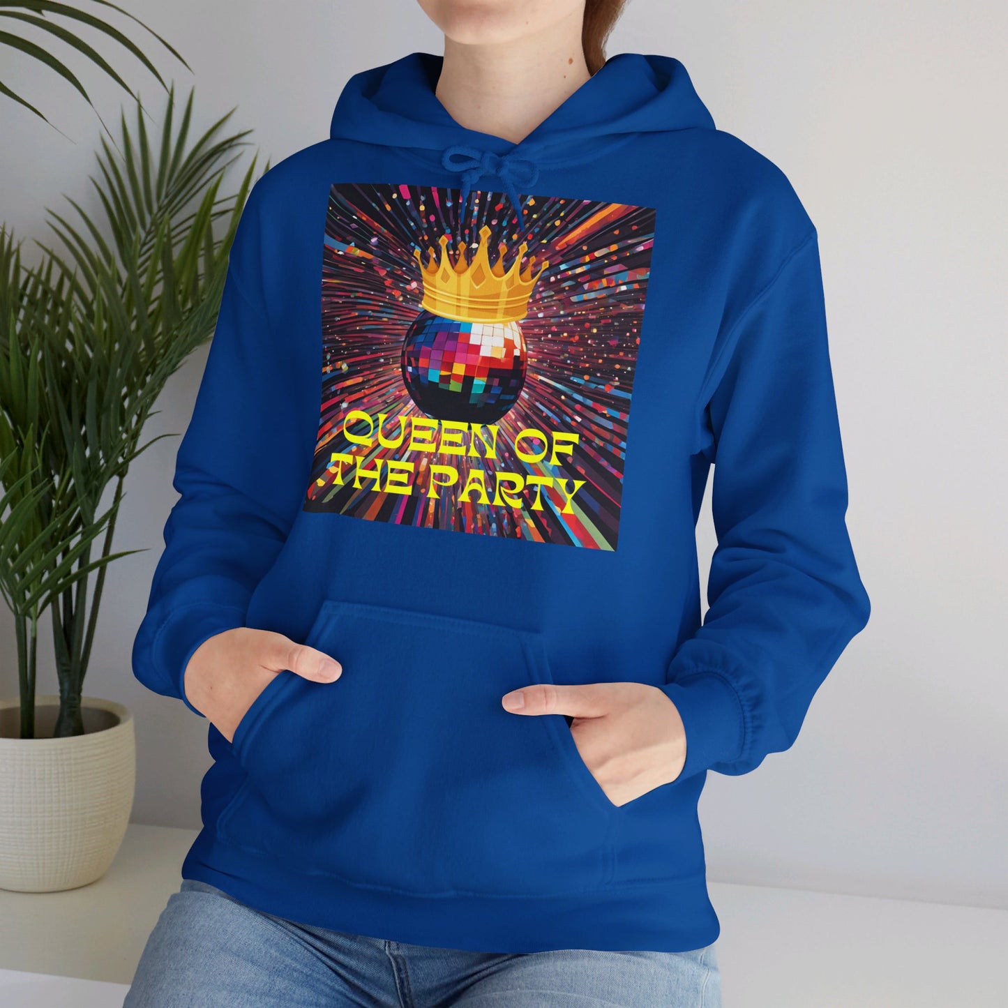 Queen of the Party Women Hoodie