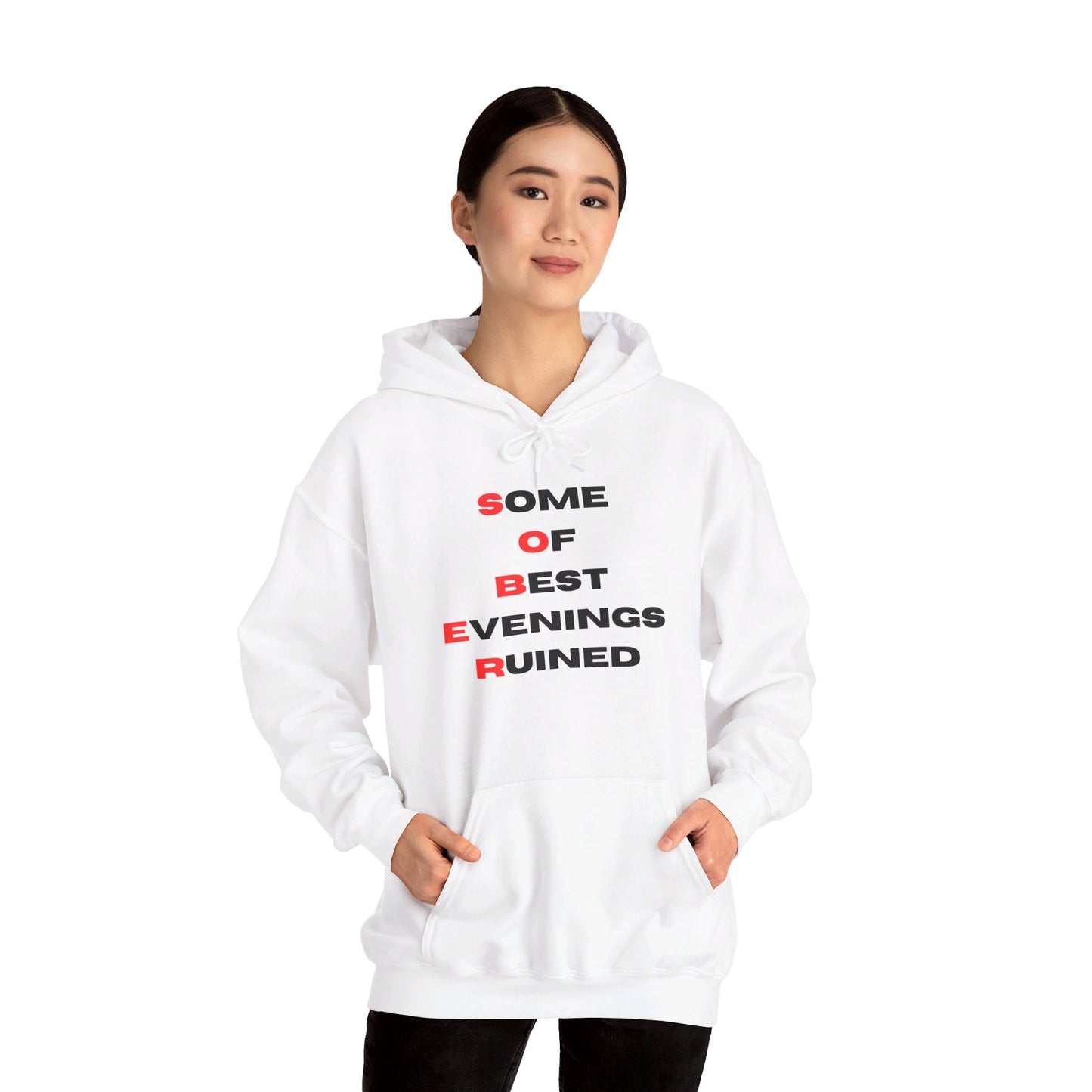 S.O.B.E.R Personalized Unisex Hoodie