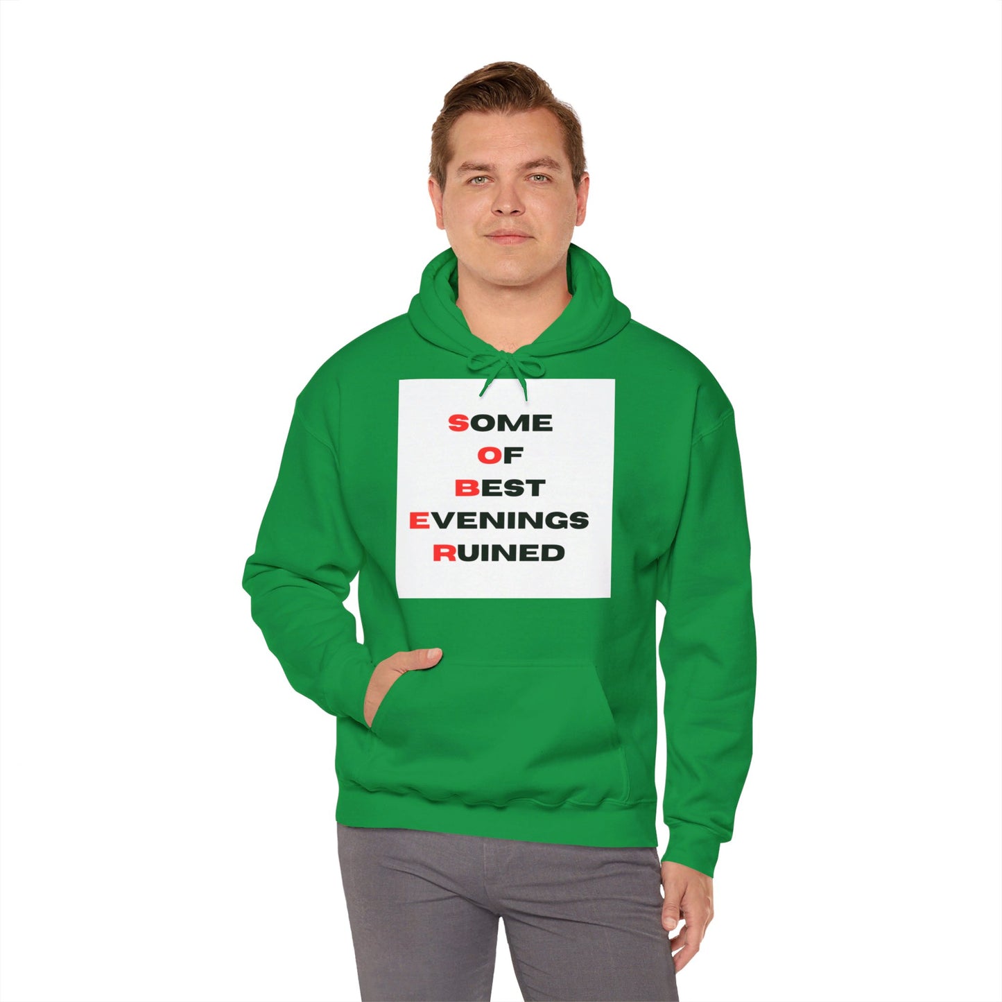 S.O.B.E.R Personalized Unisex Hoodie