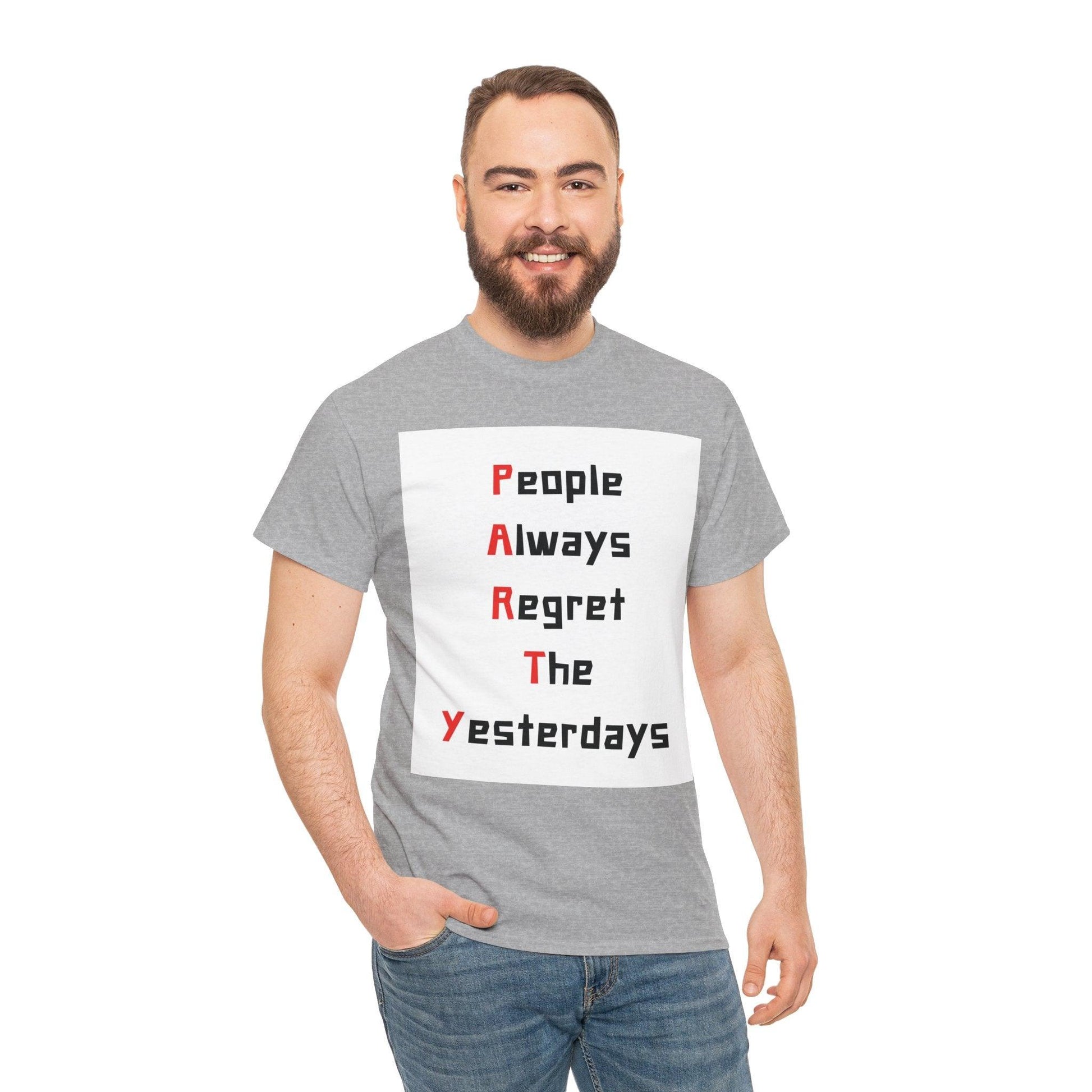 P.A.R.T.Y  Personalized Unisex T-shirt - Shirtissimo