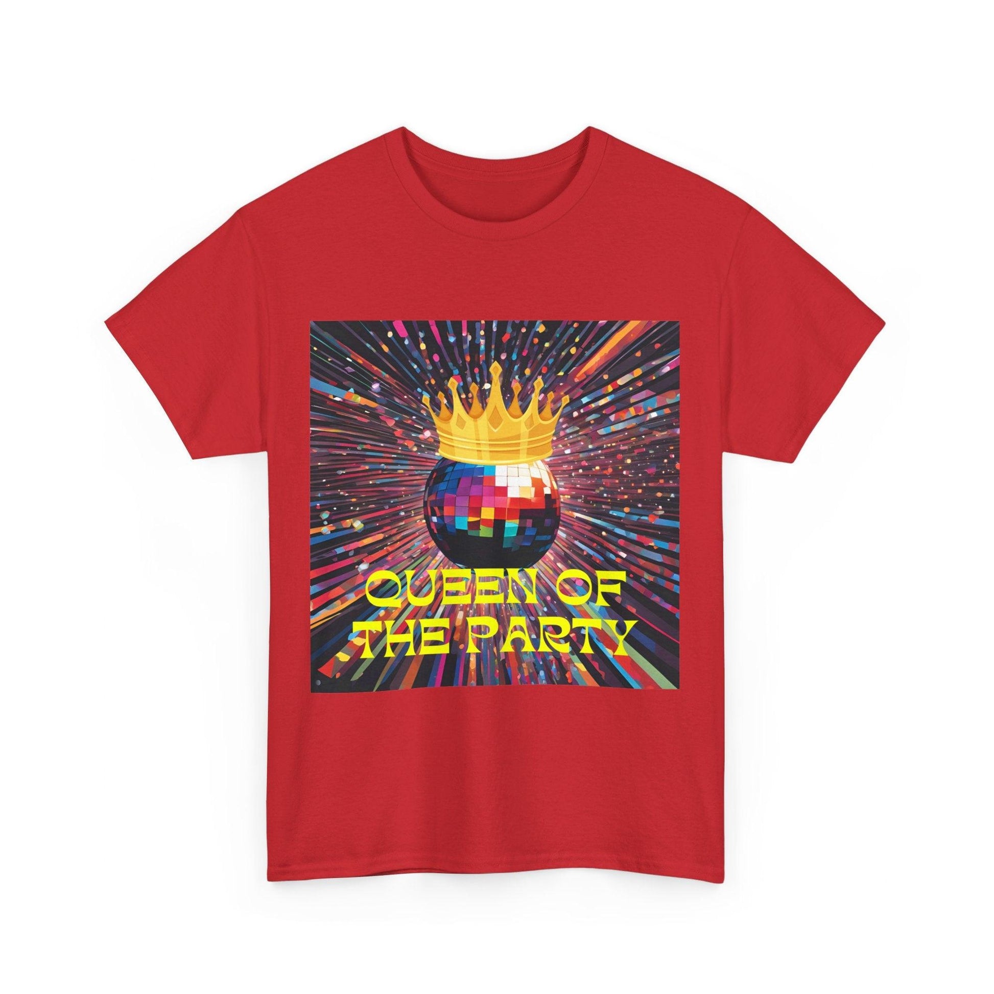 Queen of the Party  Personalized T-shirt - Shirtissimo