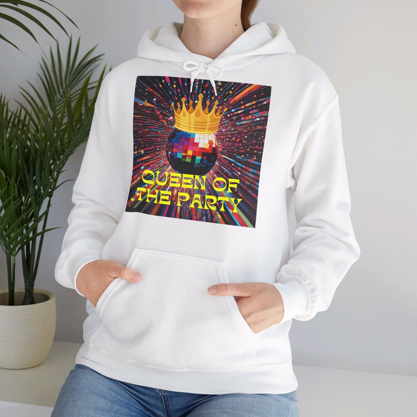 Queen of the Party Women Hoodie