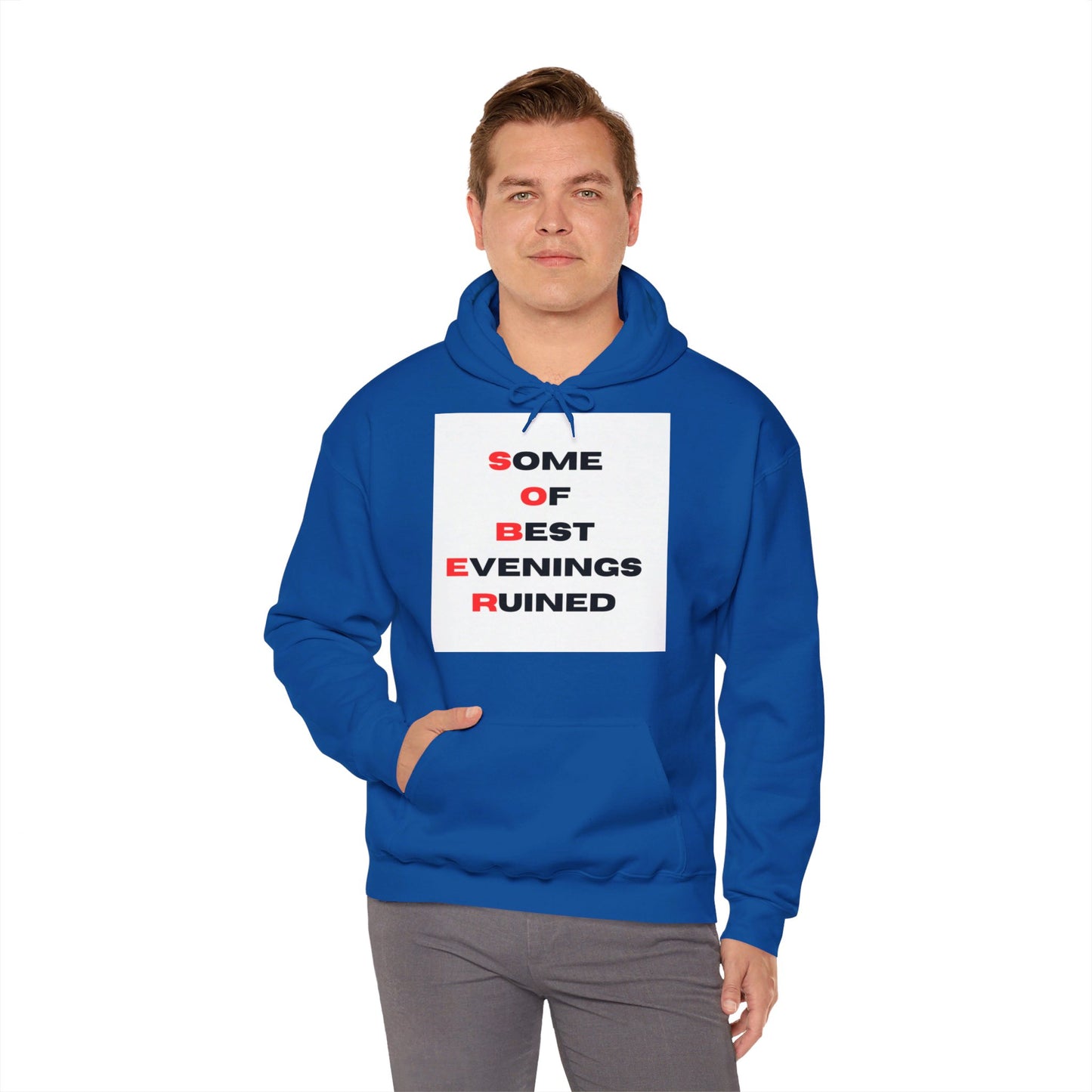 S.O.B.E.R Personalized Unisex Hoodie