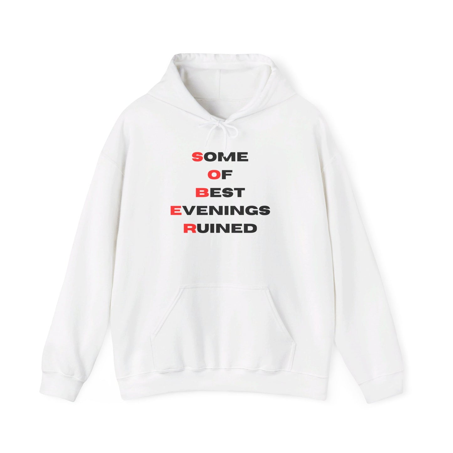 S.O.B.E.R Personalized Unisex Hoodie